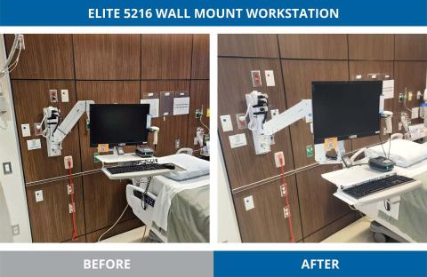 ELITE 5216 WALL MOUNT WORKSTATION