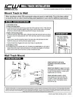 Wall Track Adapter Installation
